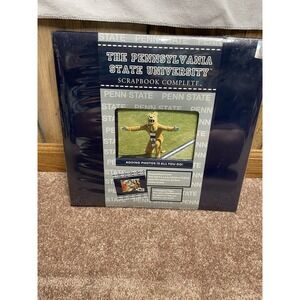 Penn State Nittany Lions 12x12 Scrapbook NIP + Scrapbook Kit blue‎ PSU